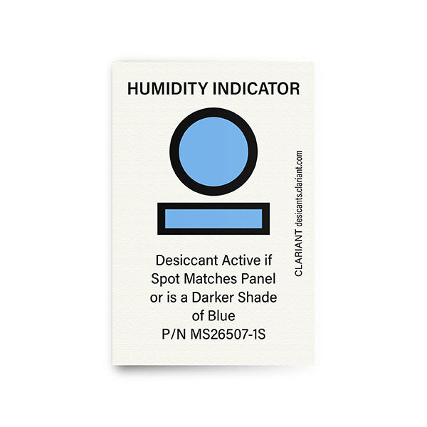 8% Spot Match Reversible Small Humidity Indicator Card 25360527681 AGM Container Controls industrial spare part