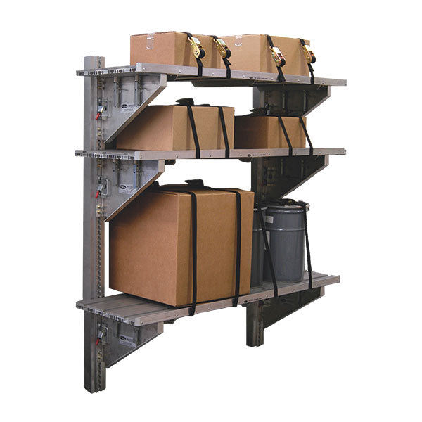 Quick-Adjust Tie Down Shelving quick-adjust-shelving AGM Container Controls industrial spare part