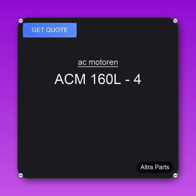 ac motoren ACM 160L - 4 industrial spare part – fast international delivery & worldwide shipping