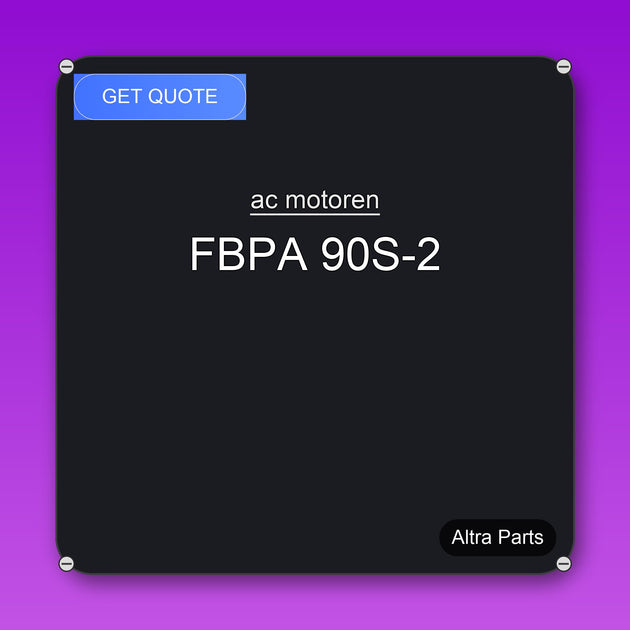ac motoren FBPA 90S-2 industrial spare part – fast international delivery & worldwide shipping