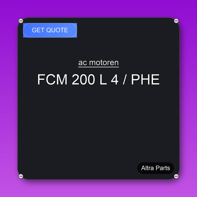 ac motoren FCM 200 L-4/PHE industrial spare part – fast international delivery & worldwide shipping