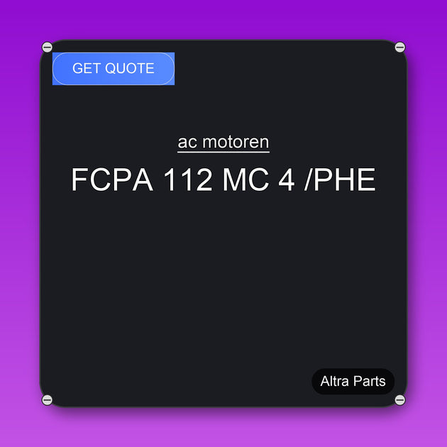 ac motoren FCPA 112 MC 4 /PHE industrial spare part – fast international delivery & worldwide shipping