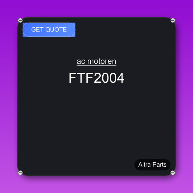 ac motoren FTF2004 industrial spare part – fast international delivery & worldwide shipping