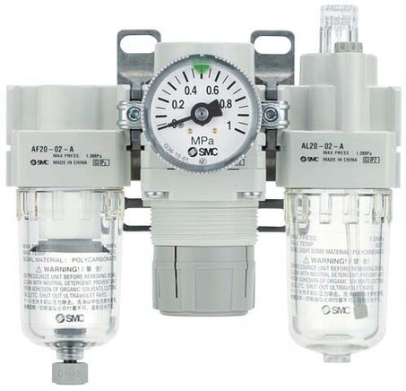 SMC AC20-F01-V-A Air preparation unit