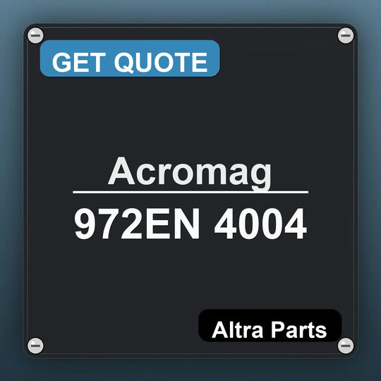 Acromag 972EN 4004 industrial nameplate style image – Altra Parts. GET QUOTE.