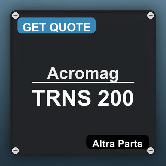 Acromag TRNS 200 industrial nameplate style image – Altra Parts. GET QUOTE.