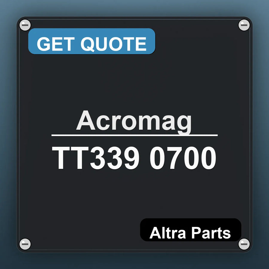 Acromag TT339 0700 industrial nameplate style image – Altra Parts. GET QUOTE.