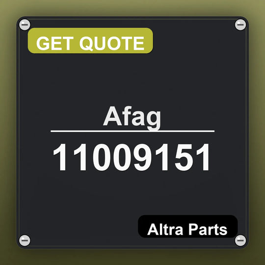 Afag 11009151 industrial nameplate style image – Altra Parts. GET QUOTE.
