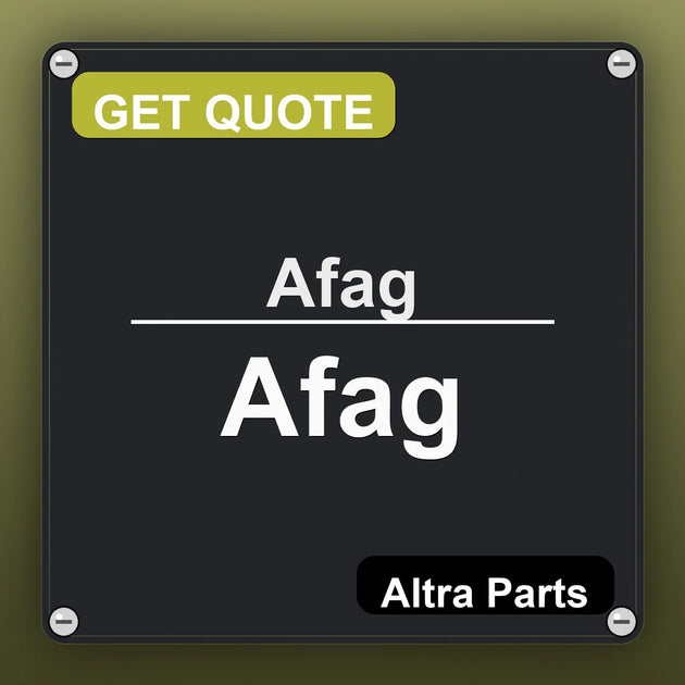 Afag Afag industrial nameplate style image – Altra Parts. GET QUOTE.