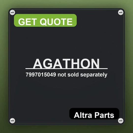 AGATHON 7997015049 not sold separately industrial nameplate style image – Altra Parts. GET QUOTE.