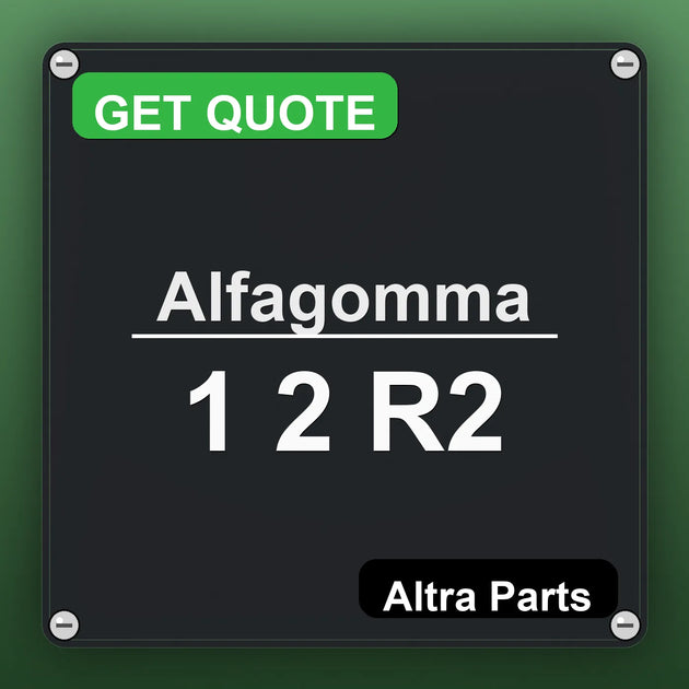 Alfagomma 1 2 R2 industrial nameplate style image – Altra Parts. GET QUOTE.