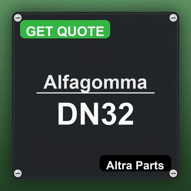 Alfagomma DN32 industrial nameplate style image – Altra Parts. GET QUOTE.
