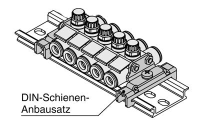 SMC AS-25D DIN-Schienen-Anbausatz