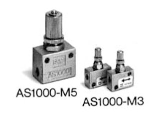 SMC AS1000-M5 One-way flow control valve