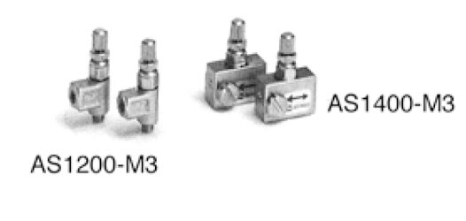 SMC AS1400-M3 One-way flow control valve