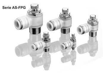 SMC AS2201FPG-02-08 One-way flow control valve