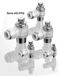 SMC AS1201FPQ-M5-06 One-way flow control valve