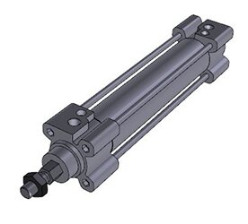 SMC C96KDB50-125 ISO cylinder