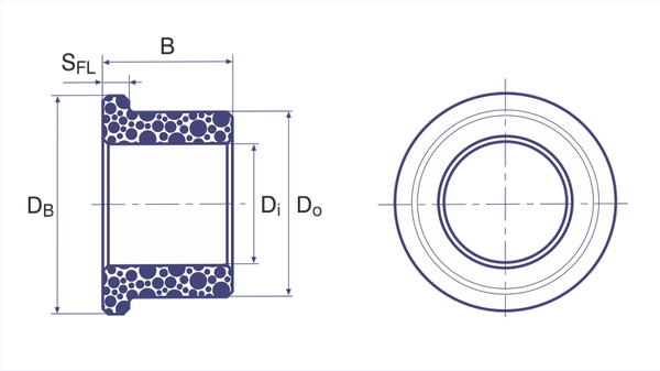 Caspar Gleitlager CA-10121 industrial spare part