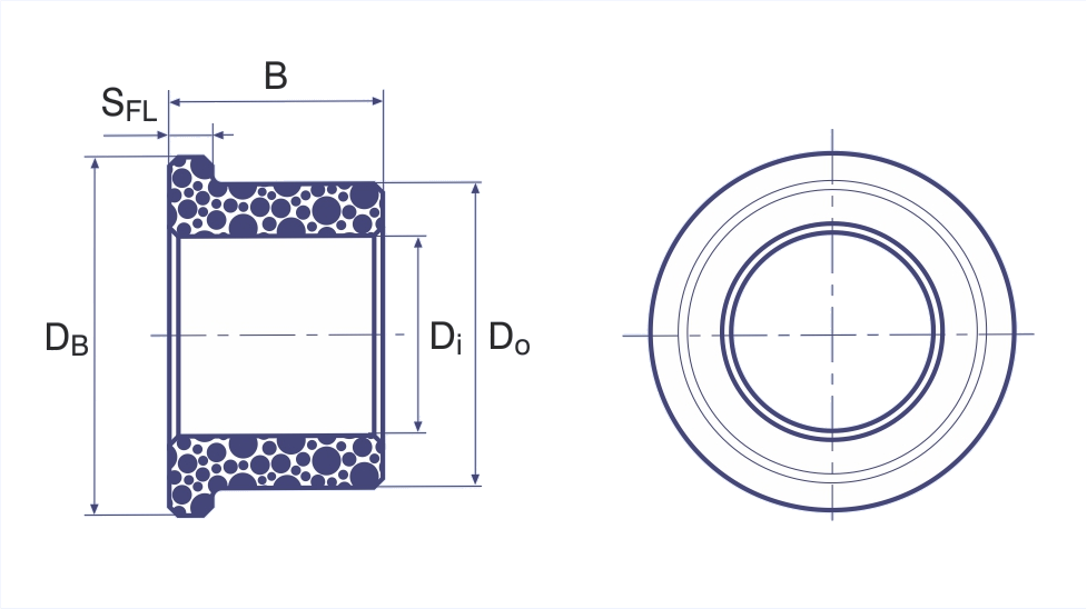 Caspar Gleitlager CA-16487 industrial spare part