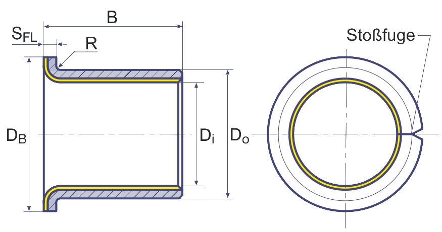 Caspar Gleitlager CA-44821 industrial spare part