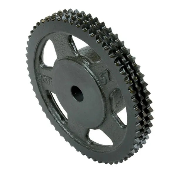 Chiaravalli 06B-3 Z150 3/8x7/32 d24 sprocket in cast iron ISO/R 606