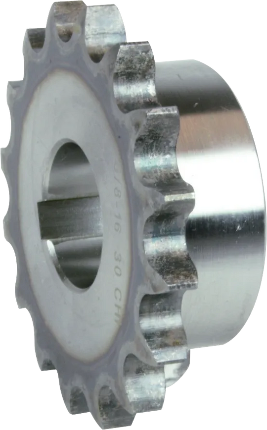 Chiaravalli 10B-1 Z13 5/8x3/8 D20H7 B6 HRC45-53 hardened sprocket with hole ISO/R 606