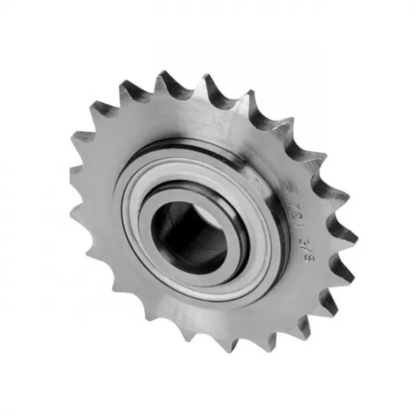 Chiaravalli 10B-1 Z17 5/8x3/8 idler sprocket with INA bearing