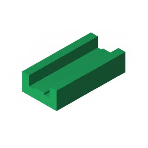 Chiaravalli E1 06 PE UHMW L2000 20x33 chain slide 10B-1