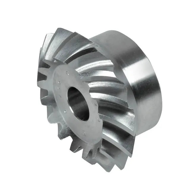 Chiaravalli M1,5 1:1 Z16 left Bevel gear with spiral teeth (Gleason system)