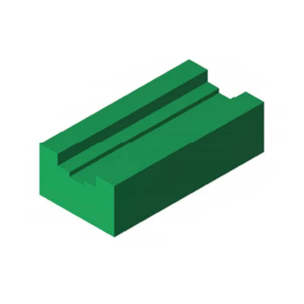 Chiaravalli U 01 PE UHMW L2000 15x20 chain slide 06B-1