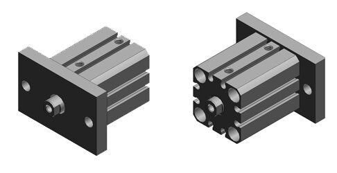 SMC CQS-F025 Flansch