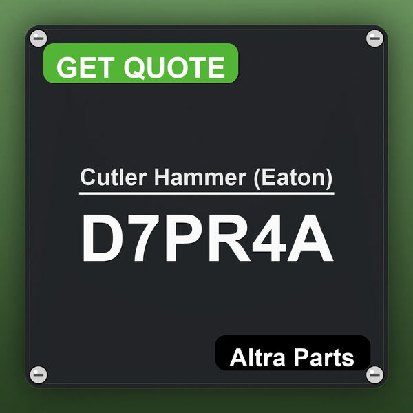 Cutler Hammer (Eaton) D7PR4A | Altra Parts