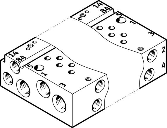 FESTO VABM-L1-10AW-M7-4 Valve