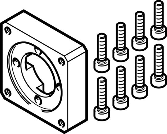 FESTO EAMF-A-28D-35S Coupling