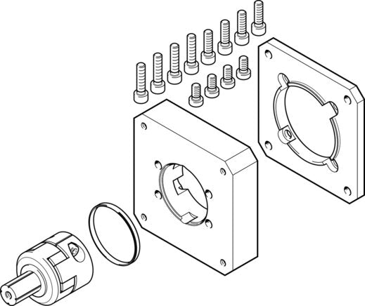 FESTO EAMM-A-M48-80G Axial kit