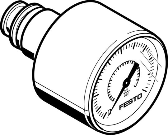FESTO PAGN-26-1.6M-P10 Pressure gauge