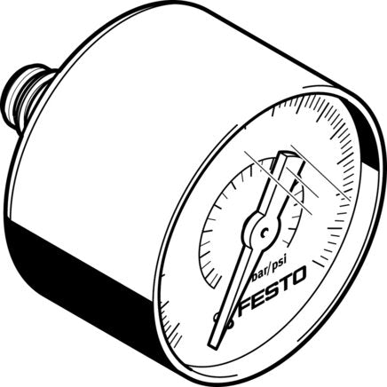 FESTO PAGN-40-1.6M-P10 Pressure gauge