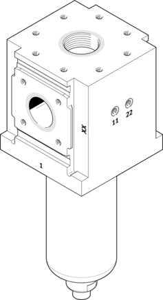 FESTO PFML-186-HP3-AST Filter