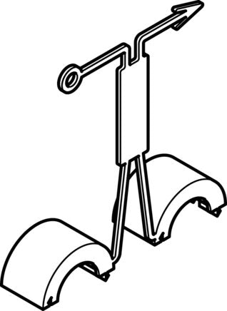 FESTO NEAU-M8-GD Safety clip