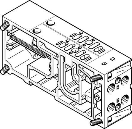 FESTO VABV-S4-2HS-G18-2T1 Manifold sub-base