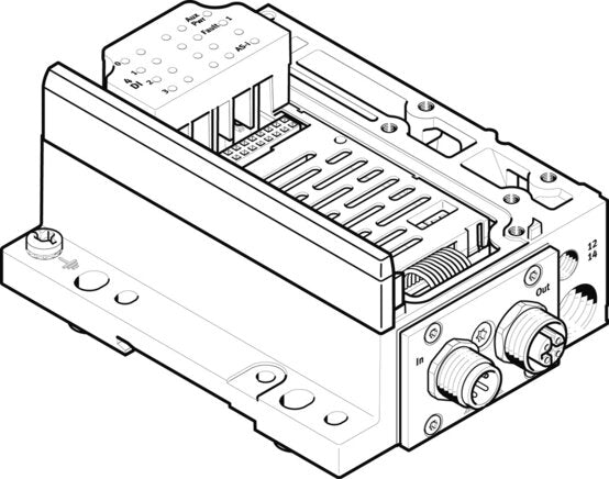 FESTO VMPA-ASI-EPL-E-4E4A-Z Sensor