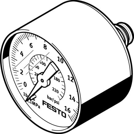 FESTO PAGN-40-16-P10 Pressure gauge