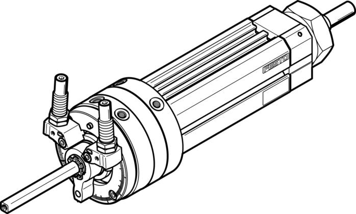 FESTO DSL-16-80-270-CC-A-S20-B Silencer
