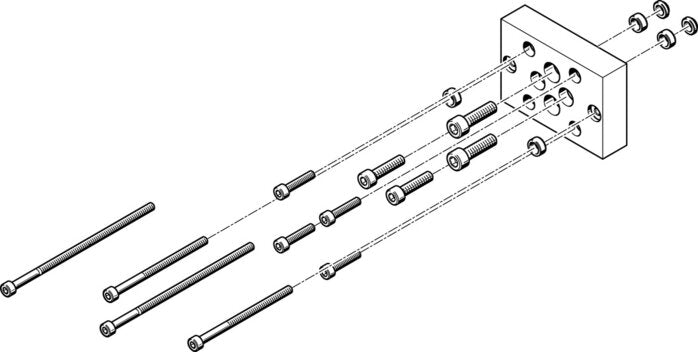FESTO HAPB-38 Adapter kit