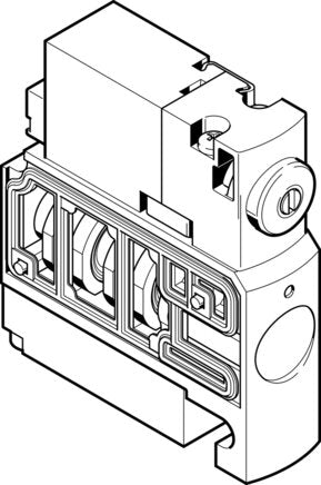 FESTO CPVSC1-M1H-D-P Solenoid valve