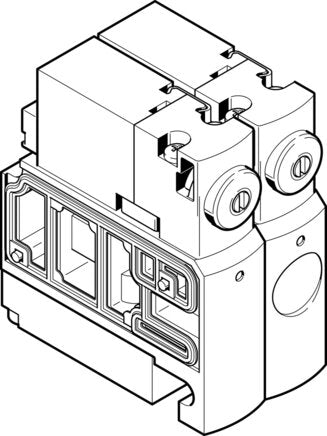 FESTO CPVSC1-M1H-J-P Solenoid valve