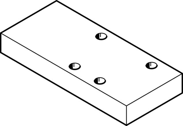 FESTO IAP-04-D-3 Blanking plate
