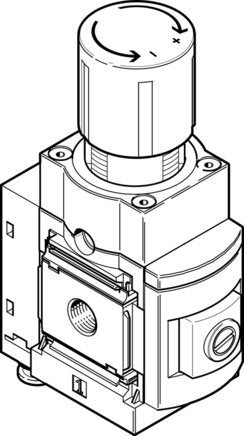 FESTO MS6-LRPB-1/2-D5-A8 Valve