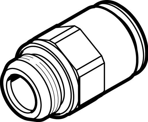 FESTO NPQM-D-G14-Q6-P10 Push-in fitting